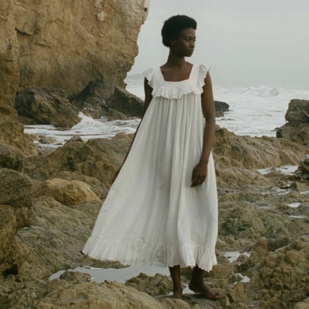 Doen Sycamore Dress - White